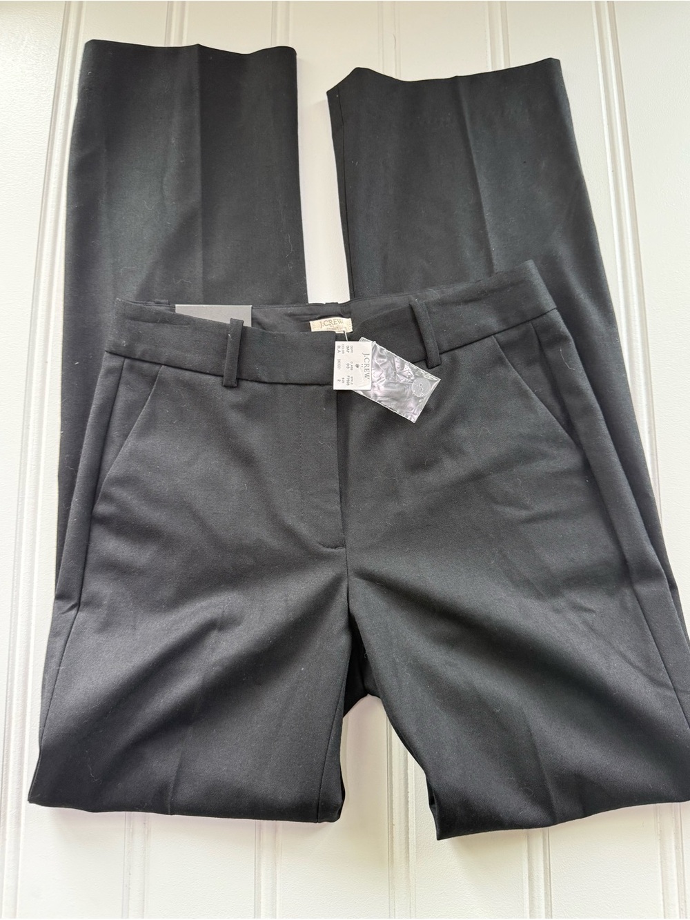 J.Crew Wool Blend Dress Trouser Pants Womens 2 Black Career NEW 3090

Inseam 32